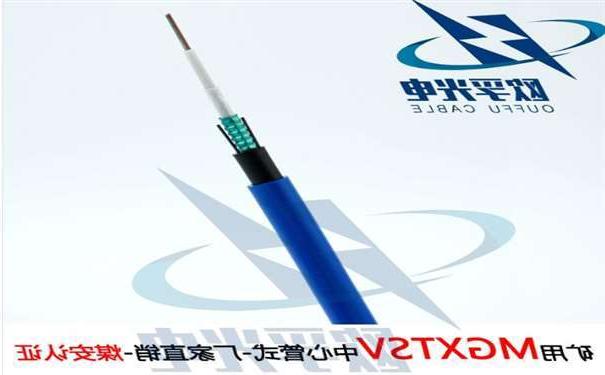 崇明区欧孚MGXTSV-8B1 矿用单模阻燃光缆G652D纤芯煤安证书